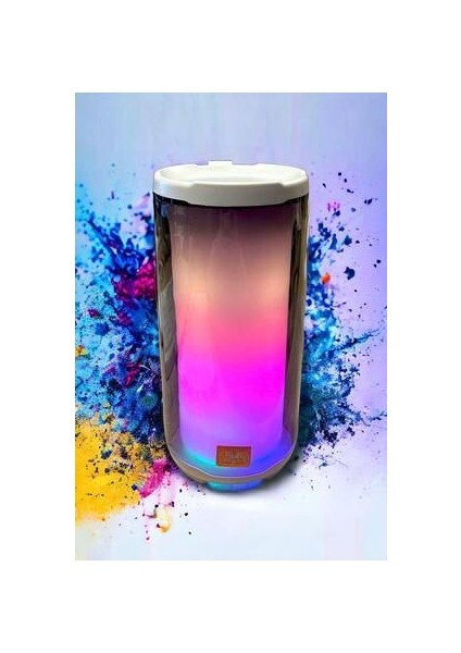 Pluse5 Taşınabilir Rgb Ledli Bluetooth Hoparlör