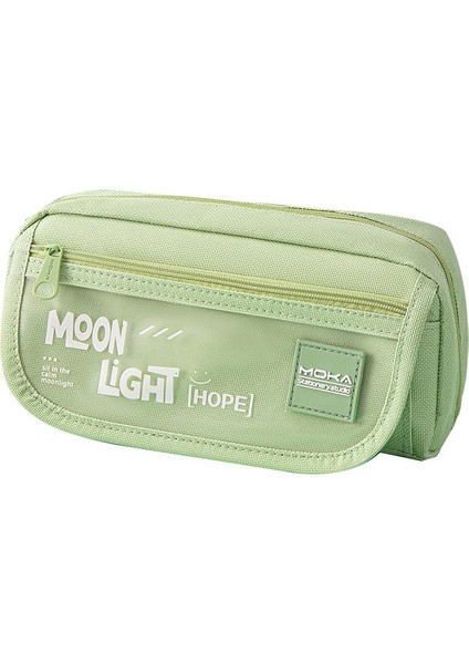 Öğrenci Kalem Çantası Basit Kore Tarzı Kalem Kırtasiye Kutusu Büyük Kapasiteli Kırtasiye Çantası Erkekler ve Kızlar Için (Yurt Dışından)