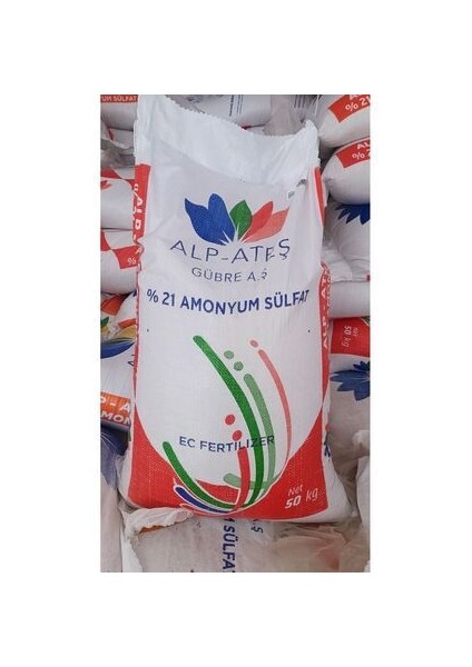 Gübre Amonyum Sülfat Şeker Gübresi Çim Gübresi 50 kg Süper As %21 Azot Gübre