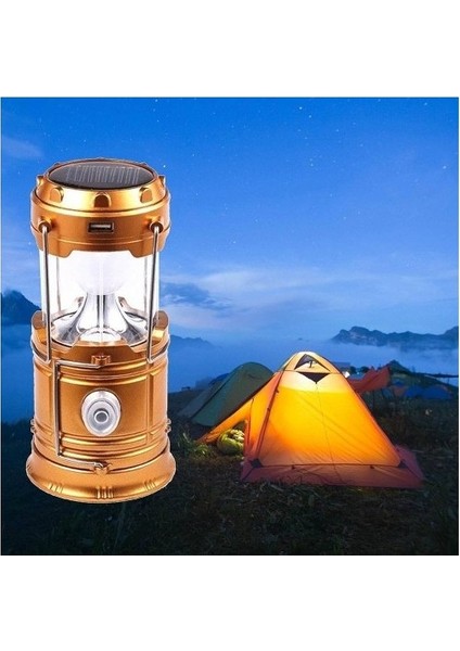 Güneş Enerjili Çok Fonksiyonlu Kamp Feneri indirimleri