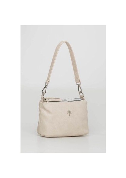 Luna-N Jacquline Kadın Çapraz Çanta Bej