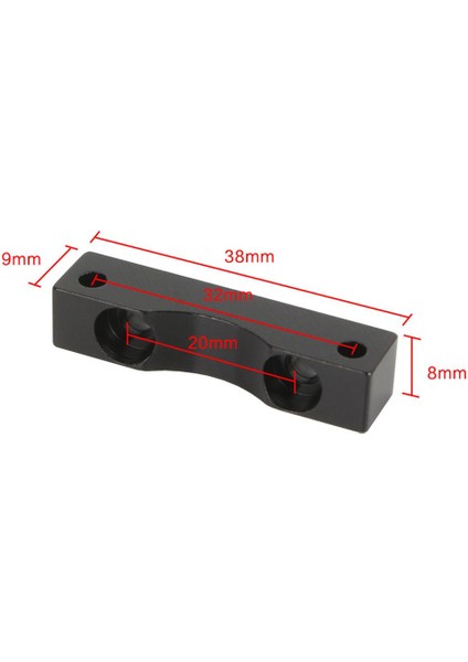 Z Eksen Nema 17 Step Motor Tutucu Mini Plastik Parça(Siyah)