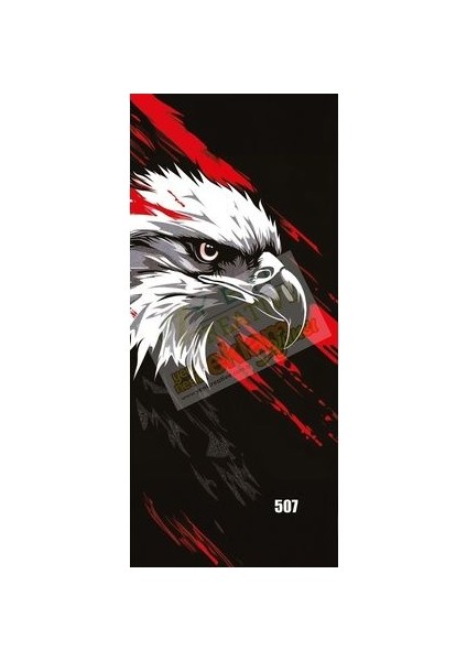 Araç Kapı Direk Kaplama Folyosu Kartal Desenli (Sağ Sol Takım) (2 Adet) - 22X50 cm fiyatları