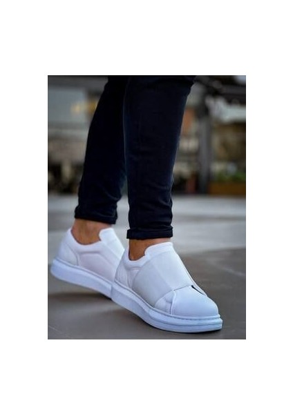 KB-040 Kuback Beyaz Cilt Lastikli Günlük Erkek Ayakkabı fiyatları