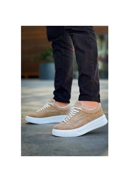 KB-005 Kuback Vizon Süet Bağcıklı Günlük Erkek Ayakkabı fırsatları