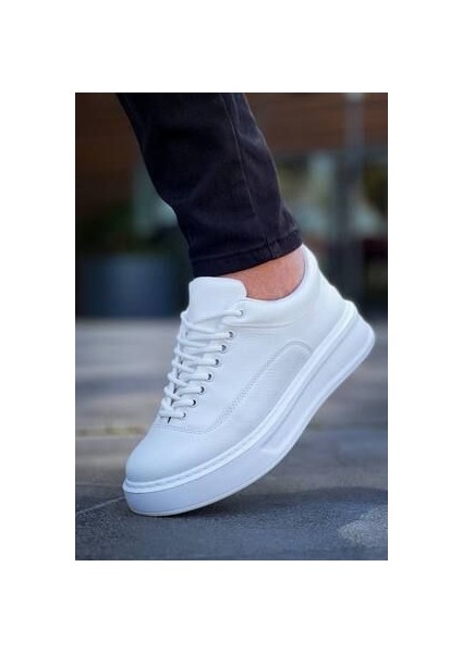 KB-005 Kuback Beyaz Cilt Bağcıklı Günlük Erkek Ayakkabı fiyatları