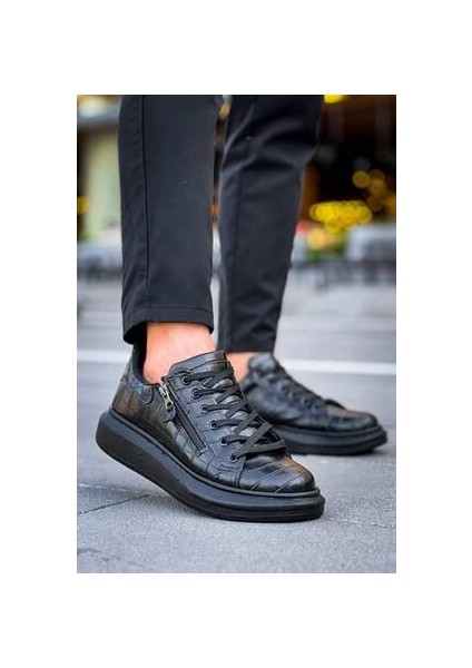 KB-309 Kuback Kömür Fermuar ve Bağcıklı Günlük Erkek Ayakkabı fiyatları