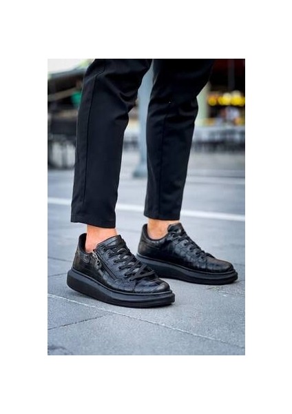 KB-309 Kuback Kömür Fermuar ve Bağcıklı Günlük Erkek Ayakkabı indirimleri