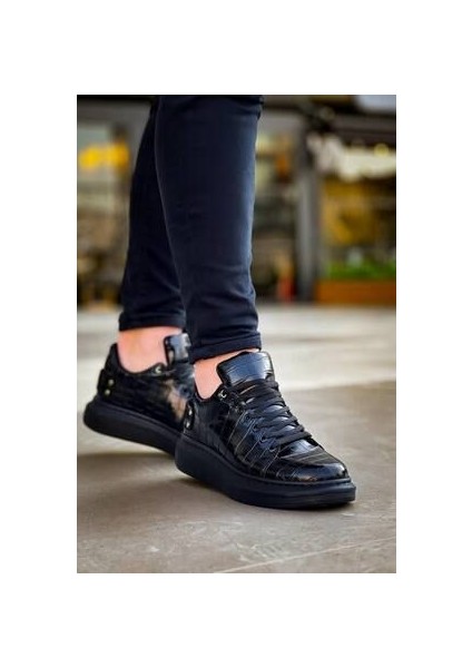 KB047 Kuback Kömür Crocodile Günlük Erkek Ayakkabı fiyatları