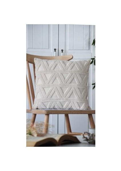 Arva Home Bohem Punch Panç Desen Koltuk Yastık Kılıfı Iskandinav Dekoratif Kırlent Özel Tasarım