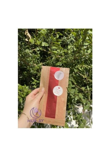 Pencereli EL YAPIMI KURABİYE POĞAÇA Kraft Paket Kağıdı- Kese Kağıdı - 12X28 cm - 10 Adet modelleri
