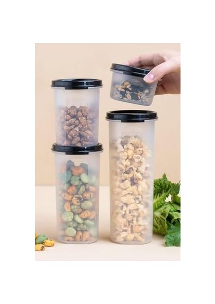 Tupperware Oval Kuru Gıda Kabı 890ML
