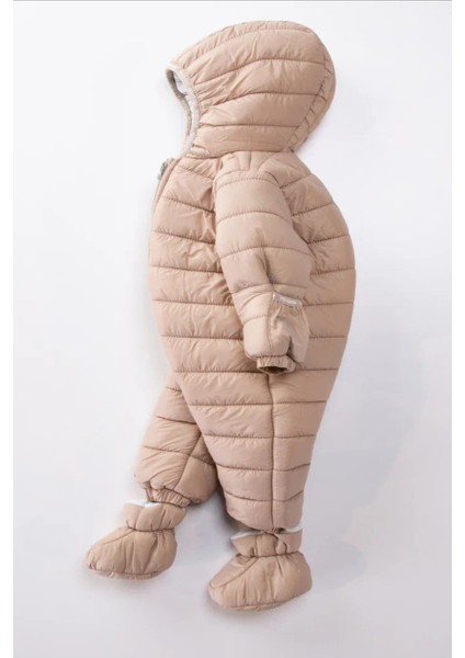 Yeni Sezon Kışlık Ünisex Bebek Kapüşonlu 6-24 Ay Bebek Kozmonot Astronot Tulum fiyatları