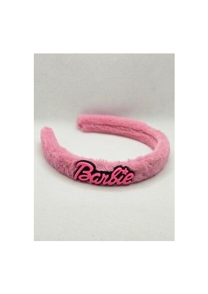Barbie Yazılı Peluş Çocuk Taç modelleri