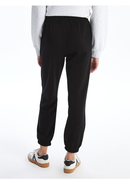 Xsıde Kadın Beli Lastikli Düz Jogger Eşofman Altı