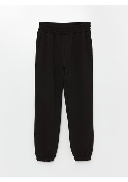 Xsıde Kadın Beli Lastikli Düz Jogger Eşofman Altı