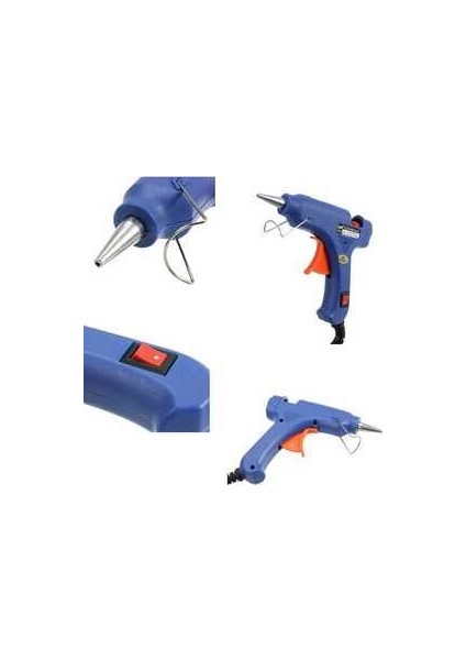 Dhgl Sıcak Silikon Işıklı Tetikli Mum Tutkal Tabancası 20W fiyatları