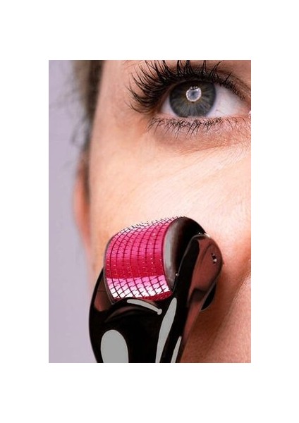 Efege Dermaroller Saç Çıkarma Tarağı Iğneli Tarak Saç Rulosu Roller 0,50 mm Yüz Bakım Cilt Bakım Kozmetik fiyatları