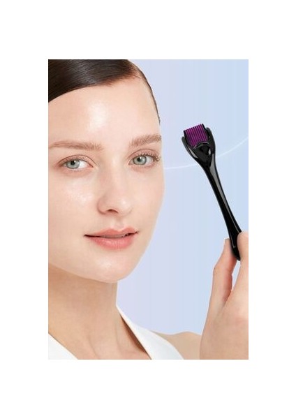 Efege Dermaroller Saç Çıkarma Tarağı Iğneli Tarak Saç Rulosu Roller 0,50 mm Yüz Bakım Cilt Bakım Kozmetik modelleri