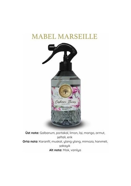 Kaşmir Çiçekleri Oda Spreyi 500 ml