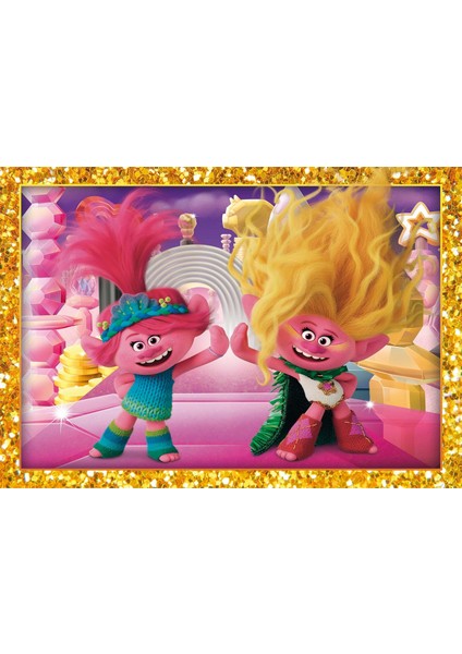 Trolls 4 In 1 Puzzle 72 Parça 21527
