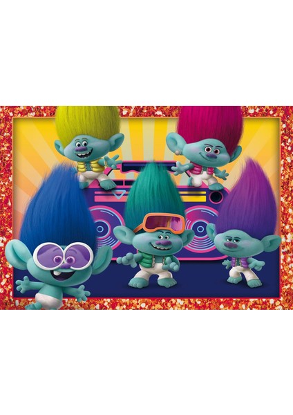 Trolls 4 In 1 Puzzle 72 Parça 21527 fırsatları