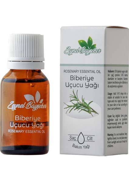 %100 Saf Biberiye Uçucu Yağı