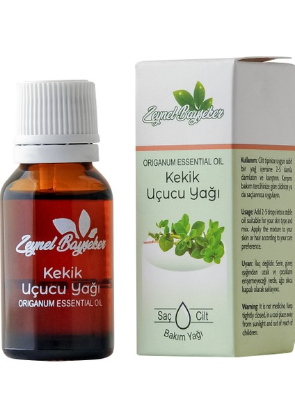 %100 Saf Kekik Uçucu Yağı