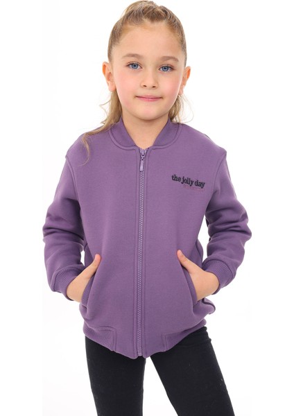 Kız Çocuk Nakışlı Hırka