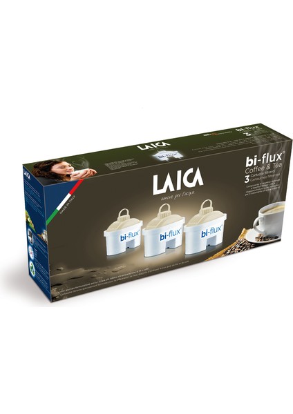 Stream ( Turuncu ) Filtreli Su Arıtmalı Filtre Sürahi 2.30 Lt + LAICA Bi-Flux Coffee & Tea 3'lü Yedek Filtre indirimleri