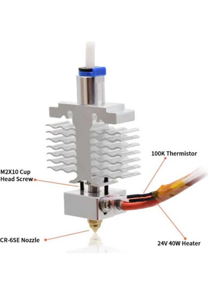 Creality Ender3 Neo-V2-Max Uyumlu Full Hotend Seti(Neo Serisi Uyumlu)