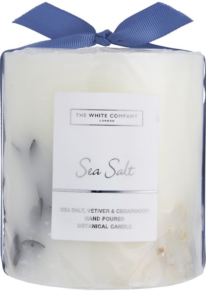 The White Company Deniz Tuzu Bitkisel Orta Boy Mum Canlandırıcı Deniz Meltemi Kokusu