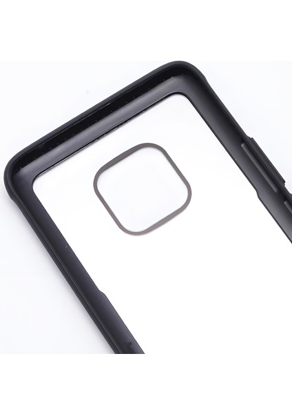 Huawei Mate 20 Pro Kılıf Kenarları Silikon Arka Kısım Temperli Cam Craft Kılıf fiyatları