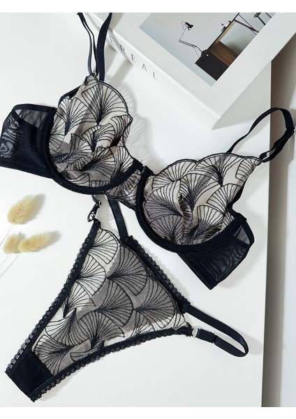 Siyah Bralet Takımı