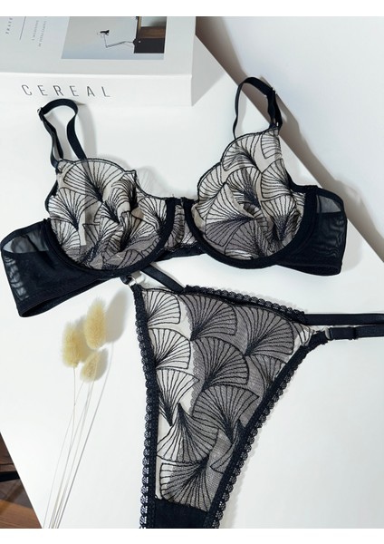 Siyah Bralet Takımı