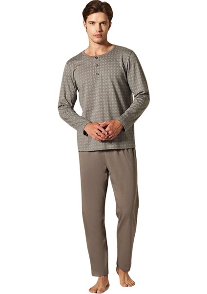Erkek Uzun Kol Pijama Takım 1753