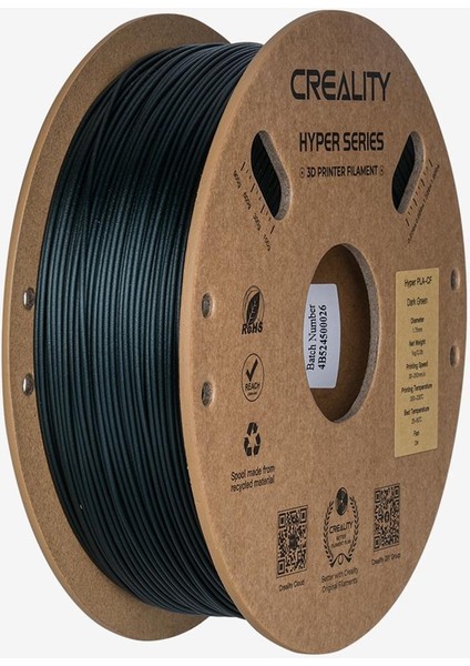 Hyper Pla-Cf Koyu Yeşil Filament 1.75MM 1kg