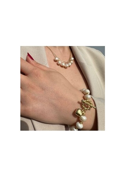 Hakiki Inci Sallantılı El Işçiliği Gümüş modelleri