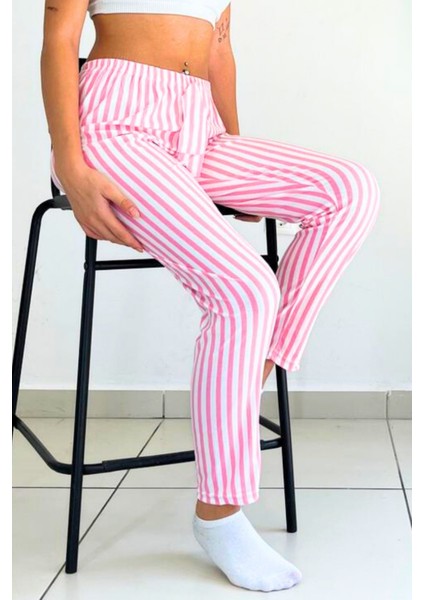 Dreamy Soft Kadife Dokulu Ekose Kareli Süet Pijama Altı Pantolon fiyatları