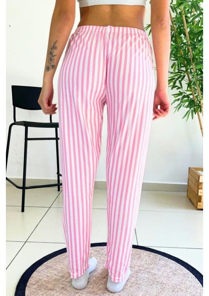 Dreamy Soft Kadife Dokulu Ekose Kareli Süet Pijama Altı Pantolon fırsatları