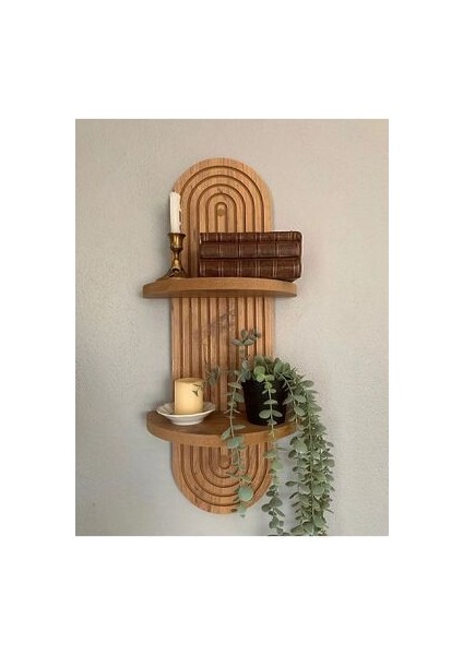 Dekoratif Duvar Rafı