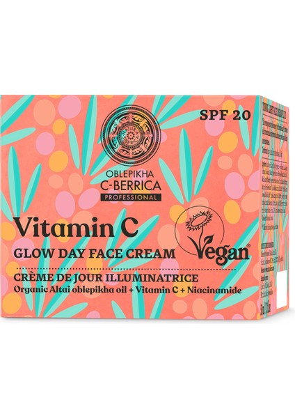 Natura Siberica Oblepıkha C-Berrıca Parlatıcı Gündüz Yüz Kremi 50 ml fiyatları
