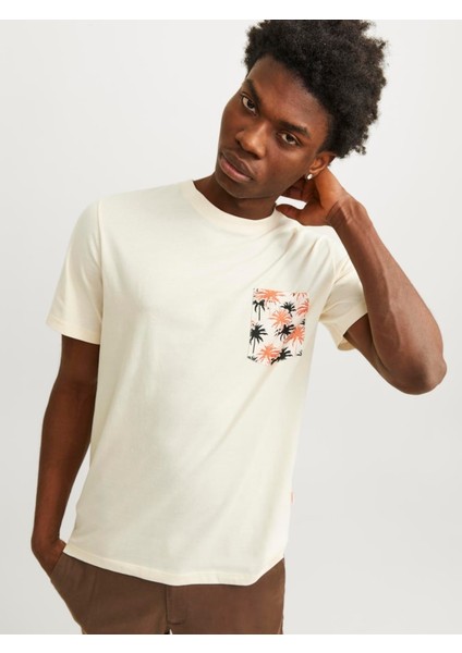 Joraruba Convo Pocket Ss Crew Nec Ln Erkek T-Shırt