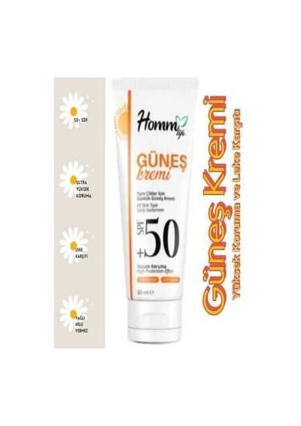 Hommbitkisel Homm Lıfe Güneş Kremi 50 Spf 50 ml