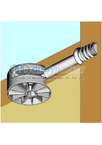 Maxifix Büyük Minifix Dolap Bağlantı Elemanı Metal Dübelli Takım fiyatları