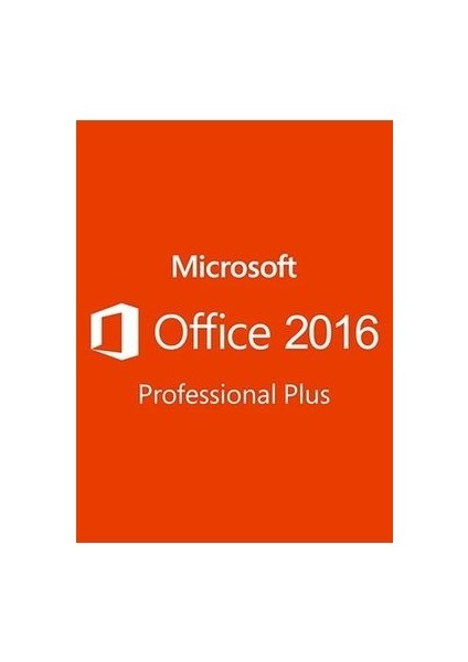 Office 2016 Professional Plus Dijitall Lisans Key