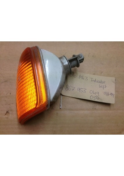 Sınyal Lambası Sol Sarı Vw Polo Bm 91-94 (Oem No: 867953049)