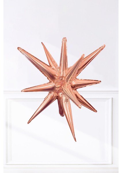 Rose Gold Kutup Yıldızı Folyo Balon 70 cm