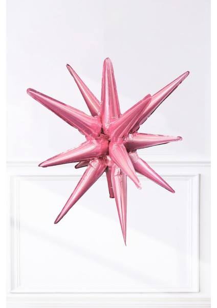 Pembe Kutup Yıldızı Folyo Balon 70 cm