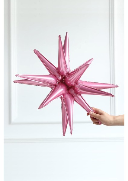 Pembe Kutup Yıldızı Folyo Balon 70 cm fiyatları